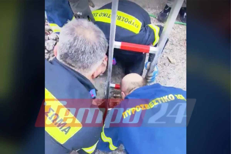 Λευκάδα: Αγοράκι 2 ετών έπεσε σε δεξαμενή – Το έσωσαν οι πυροσβέστες, καρέ καρέ η επιχείρηση (photos)
