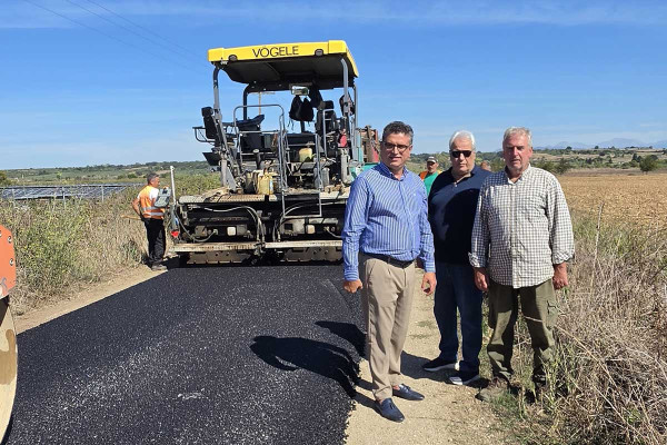Ολοκλήρωση των εργασιών ασφαλτόστρωσης στον δρόμο Πύλη Τραγανού – Πύλη Πυρομαχικών στην 117 Π.Μ.