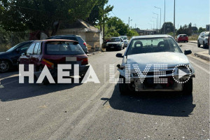 Πύργος: Σφοδρή σύγκρουση οχημάτων στην είσοδο του νοσοκομείου της πόλης