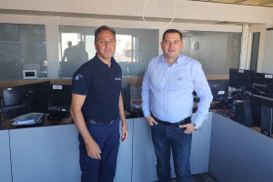 Στο νέο ψηφιακό κέντρο Άμεσης Δράσης Πατρών ο Θ. Βασιλόπουλος