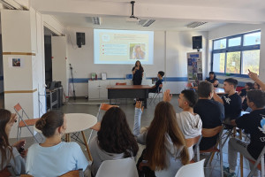 Επίσκεψη του Europe Direct Δυτικής Ελλάδας στο 2ο Λύκειο Αμαλιάδας