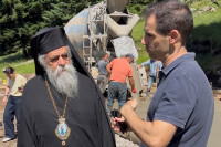 Σε εξέλιξη το έργο πρόσβασης στην Ιερά Μονή Παναγίας Χρυσοπηγής και στο εξωκλήσι του Αγ. Παντελεήμονος