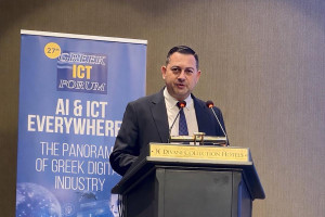 Ο Θεόδωρος Βασιλόπουλος στο 27ο Greek ICT Forum