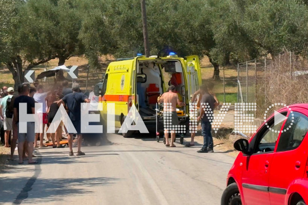 Μυρτιά Πύργου: Ένας σοβαρά τραυματίας σε ανατροπή "γουρούνας"