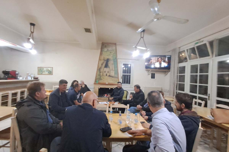 Η ΕΛ.Α.Σ. Ηλείας στο Γούμερο – Η πολιτική αλλαγή ξεκινά από την κοινωνία