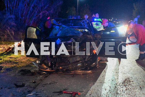 Αμαλιάδα: Σοβαρό τροχαίο με έναν τραυματία στο δρόμο προς Ρουπάκι
