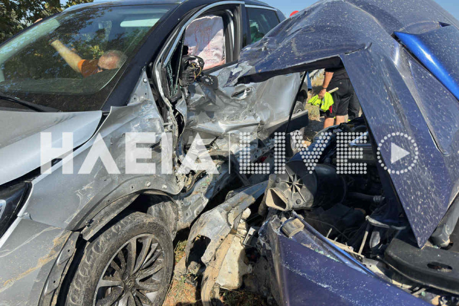 Πύργος: Σοβαρό τροχαίο στην Πύργου - Κυπαρισσίας