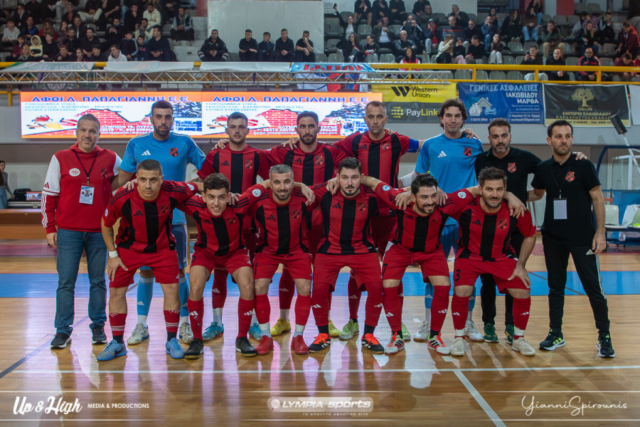 Futsal: Πρώτη ισοπαλία για τον Pyrgos 2024 - 4-4 τη Σαλαμίνα