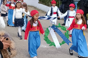 Με λαμπρότητα ο εορτασμός της 25ης Μαρτίου στην Πηνεία