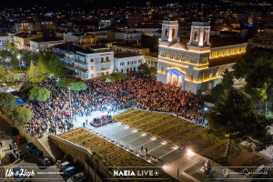 Πύργος: Ανάσταση με χιλιάδες κόσμου στην κεντρική πλατεία