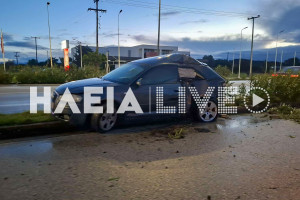 Πύργος: Σοβαρό τροχαίο με έναν τραυματία τα ξημερώματα