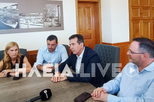 Μιχάλης Χρυσοχοΐδης: Ο πλούτος της Ηλείας είναι ο πρωτογενής τομέας, ο τουρισμός και το φυσικό κάλλος