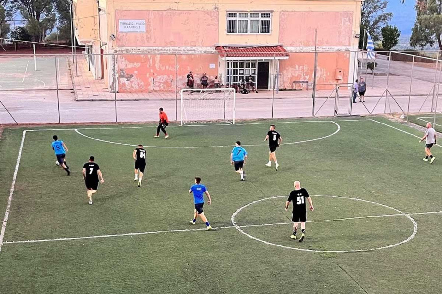 Διοργάνωση του τουρνουά ποδοσφαίρου Καλλιθέας 5x5