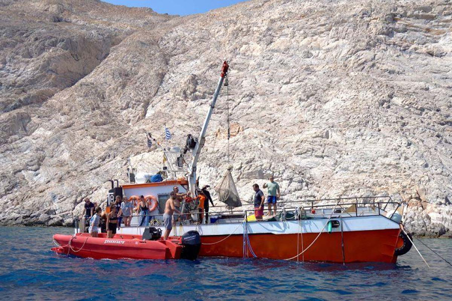 Πέντε νέα ναυάγια εντοπίστηκαν στη Λέρο: Πολεμικά πλοία, γερμανικό υδροπλάνο και μια «χρονοκάψουλα»
