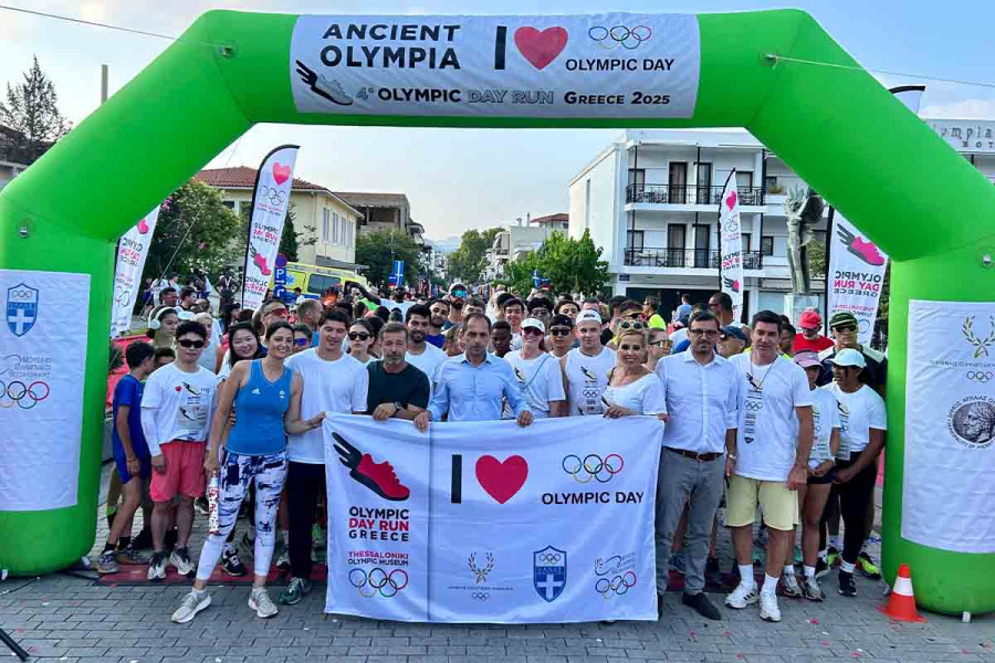 4ο “Olympic Day Run” Ancient Olympia: Ο μοναδικός ολυμπιακός αγώνας δρόμου της Ελλάδας καταρρίπτει νέο ρεκόρ
