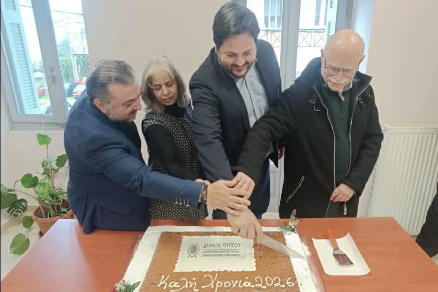 Πύργος: Η Υπηρεσία Καθαριότητας έκοψε την πίτα της