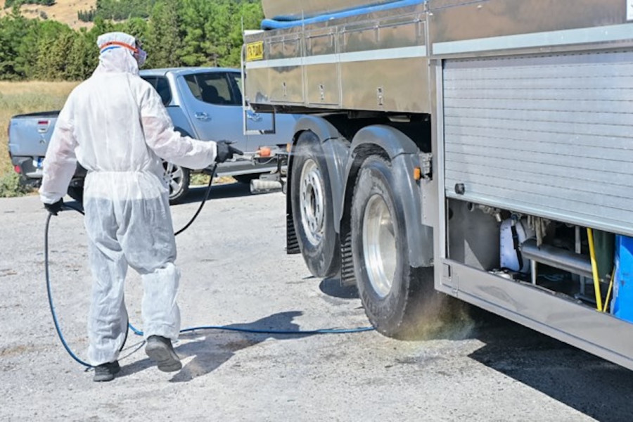 Λειτουργία Σταθμών Απολύμανσης στην Ηλεία από 8 Ιανουαρίου