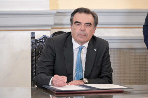 Πρώτη επίσκεψη του ΥπΑΑΤ, Μαργαρίτη Σχοινά στις Βρυξέλλες