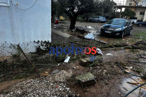 Μεσσηνία: Ξηλώθηκαν δέντρα και δρόμοι «κόπηκαν» στα δύο λόγω της κακοκαιρίας (photos &amp; video)