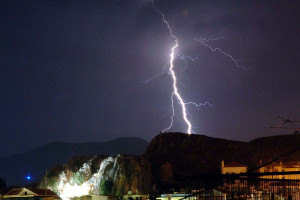 Πάνω από 5.000 κεραυνοί καταγράφηκαν το τελευταίο 24ωρο στη χώρα μας