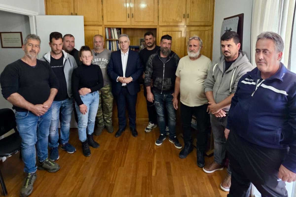 Συνάντηση του ΥφΑΑΤ, Αθ. Καββαδά με κτηνοτρόφους Λευκάδας