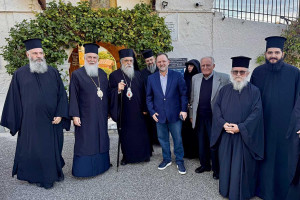 Νίκος Κοροβέσης: Θερμή υποδοχή στον Μητροπολίτη Λήμνου κ. Ιερόθεο Γ΄ στην Ηλεία
