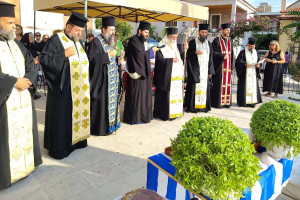 Ωλένη: Τίμησαν τη μνήμη του Εθνομάρτυρα Επισκόπου Φιλαρέτου