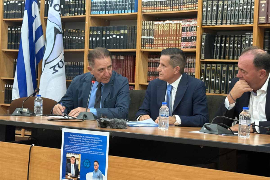 Με μεγάλη επιτυχία πραγματοποιήθηκε το Συμπόσιο για την Κυκλική Οικονομία στο Πνευματικό Κέντρο Ζαχάρως