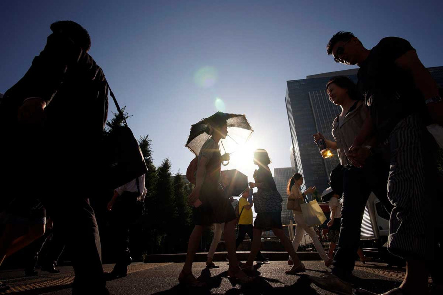 Ιστορικό κύμα καύσωνα στο Τόκιο με 10 συνεχόμενες ημέρες ζέστης - Η μεγαλύτερη διάρκεια από το 1875