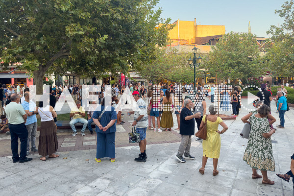 Ηλεία: Εκατοντάδες πολίτες στις συγκεντρώσεις για τα Τέμπη σε Πύργο και Αμαλιάδα