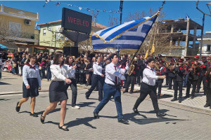 Με λαμπρότητα τιμήθηκε η Εθνική Επέτειος της 25ης Μαρτίου στον Δήμο Πηνειού