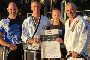 PANAGIOTOPOULOS TEAM: Μαύρη ζώνη 1ο Dan η Κρουστάλη Ευδοκία!