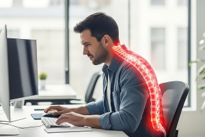 Σκύβετε πάνω από υπολογιστή όλη μέρα; 4 απλές ασκήσεις που βελτιώνουν τη στάση του σώματος