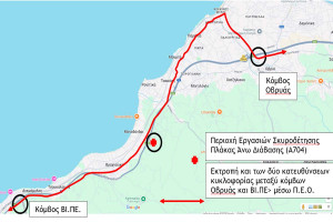 Ολυμπία Οδός: Σκυροδέτηση Πλάκας Άνω Διάβασης (Α704) στην περιοχή Βραχναίικα του υπό κατασκευή αυτοκινητόδρομου Πάτρας - Πύργου