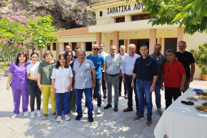 Ζαχάρω: Ξεκίνησαν την λειτουργία τους τα Ιαματικά Λουτρά Καϊάφα, παρουσία της Δημοτικής Αρχής