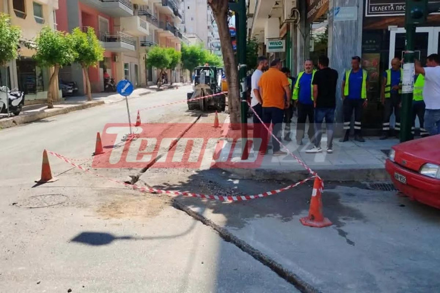 Πάτρα: Βραχυκύκλωμα στη διάρκεια εκτέλεσης έργων-Τραυματίστηκε χειριστής μηχανήματος