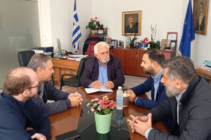 Συνάντηση Χριστοδουλόπουλου με τη Διοίκηση της ΕΛΦΕ Ηλείας
