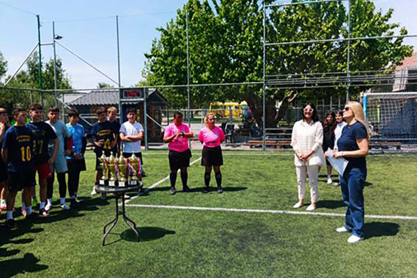 1ο Διασχολικό Πρωτάθλημα Ποδοσφαίρου Γυμνασίων Πύργου