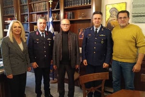 Επίσκεψη νέου Αστυνομικού Διευθυντή Ηλείας στον Δήμαρχο Πύργου