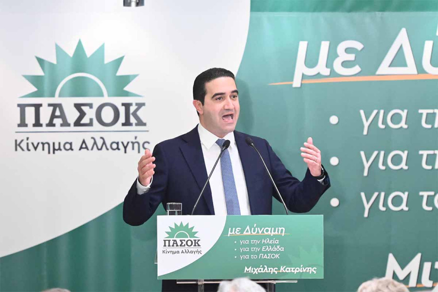 Κατρίνης: Η Ηλεία αξίζει και μπορεί περισσότερα