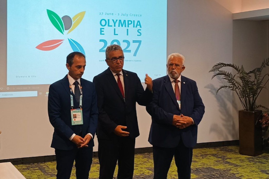 Σε Αρχ. Ολυμπία - Ήλιδα οι Παγκόσμιοι Παιδικοί Αγώνες 2027