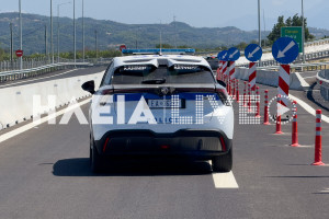 Πύργος: Πρεμιέρα για την Τροχαία Αυτοκινητοδρόμων Ηλείας, με ηλεκτρικά περιπολικά