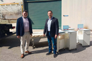 Δωρεά Νοσοκομειακών Κρεβατιών για το νέο Κ.Η.Φ.Η. του Δήμου Ζαχάρως