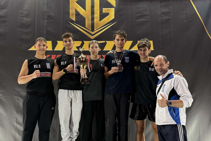 7 μετάλλια για την Panagiotopoulos Team στο «Arena Kickboxing Games 2026»