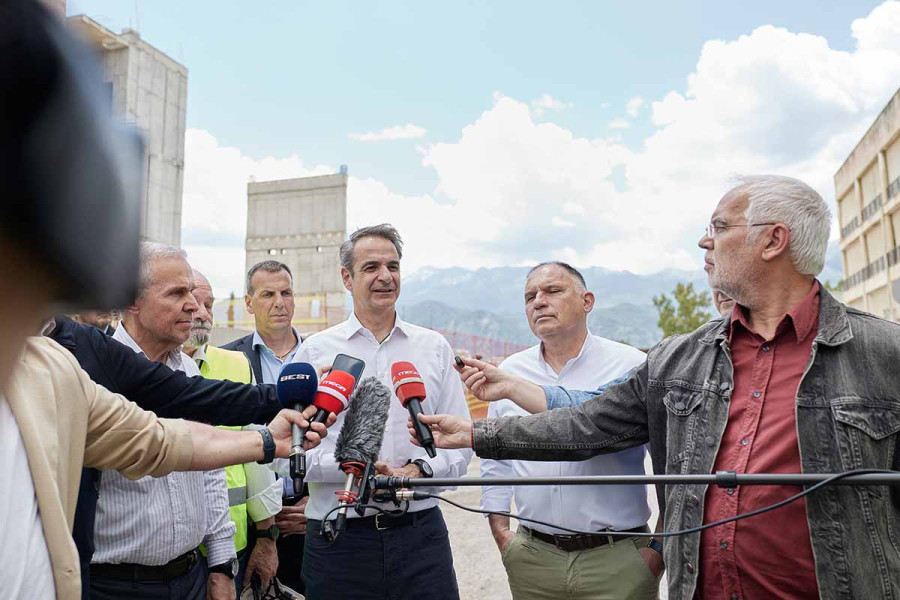 Δείτε live: Η ομιλία του Κυριάκου Μητσοτάκη στο Παλάτι των Δεσποτών στον Μυστρά