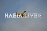 Ηλεία: Ενισχύθηκαν οι δυνάμεις στην φωτιά στο Ψάρι