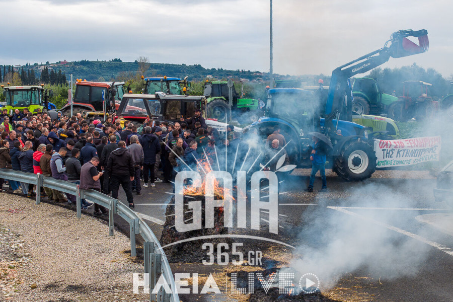 Πρωτοχρονιά στα μπλόκα οι αγρότες: Συμβολικοί αποκλεισμοί μέχρι την Τρίτη - 12:00 κλείνει η εθνική οδός στο ρεύμα προς Αθήνα