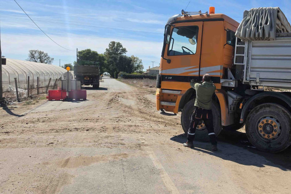 Σε πλήρη εξέλιξη τα αντιπλημμυρικά έργα στη Μανωλάδα