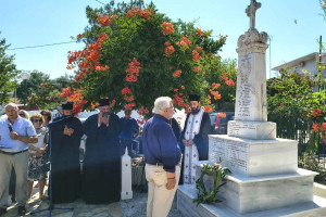 Σε κλίμα συγκίνησης η εκδήλωση μνήμης στην Κεραμιδιά για τα θύματα της ναζιστικής θηριωδίας