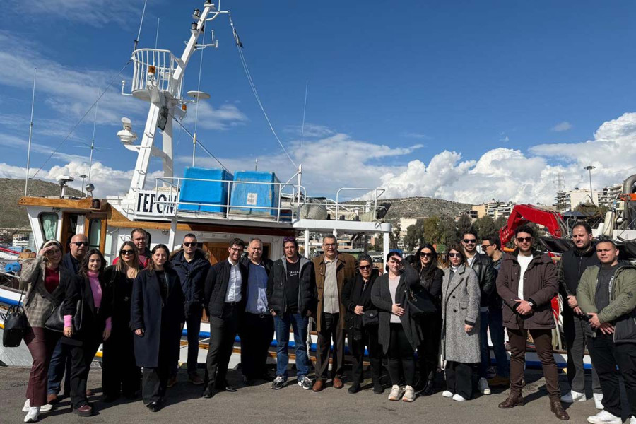 Επίσκεψη μεταπτυχιακών φοιτητών του Πανεπιστημίου Δυτικής Αττικής στην Ιχθυόσκαλα Πειραιά